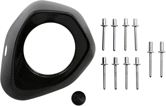 Akrapovic End Cap CF Black V-EC94