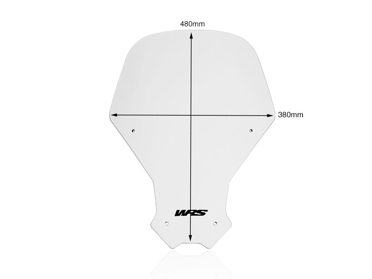 WRS Windscreen Standard Honda Crf1100l Clear Ho030t