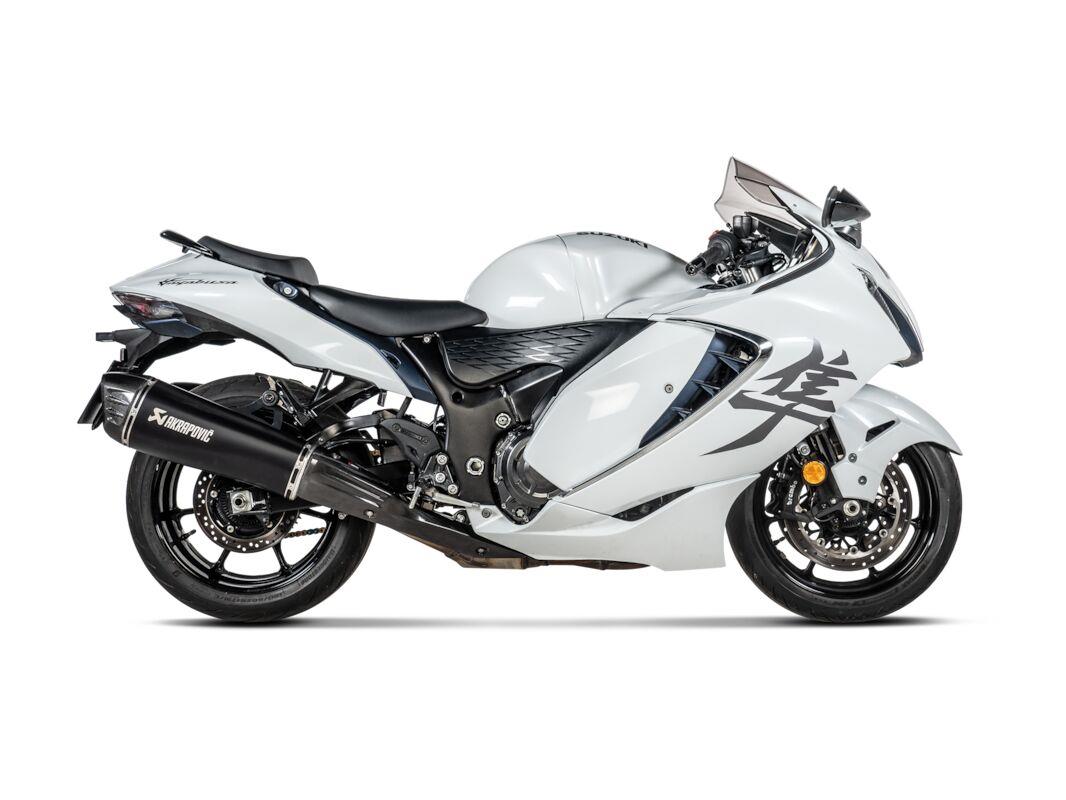 AKRAPOVIC Slip-On Line Muffler STREET TITANIUM/CARBO for SUZUKI GSX 1300 R ABS 21-26 S-S13SO4-HRAATBL/1