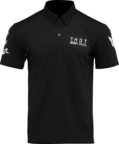 THOR Corpo Polo Shirt Black