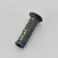 Daytona Grippy Grip GGD-Ground Open End Handlebar Grips Black Green 22.2mm 25178