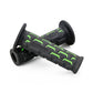 Daytona Grippy Grip GGD-Ground Open End Handlebar Grips Black Green 22.2mm 25178