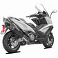 Akrapovic Slip-On Line Muffler Scooter SS Black For Kymco AK 550 I 17-20 S-KY5SO1-HRAASSBL