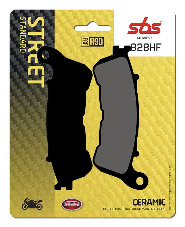 Sbs HF Street Ceramic Organic Brake Pads For Honda CTX 1300 2004-2018 828HF
