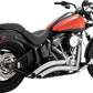 Vance & Hines Big Radius Exhaust System Chrome For HD FLS 1690 86-17 26369