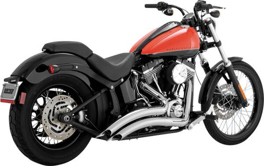 Vance & Hines Big Radius Exhaust System Chrome For HD FLS 1690 86-17 26369