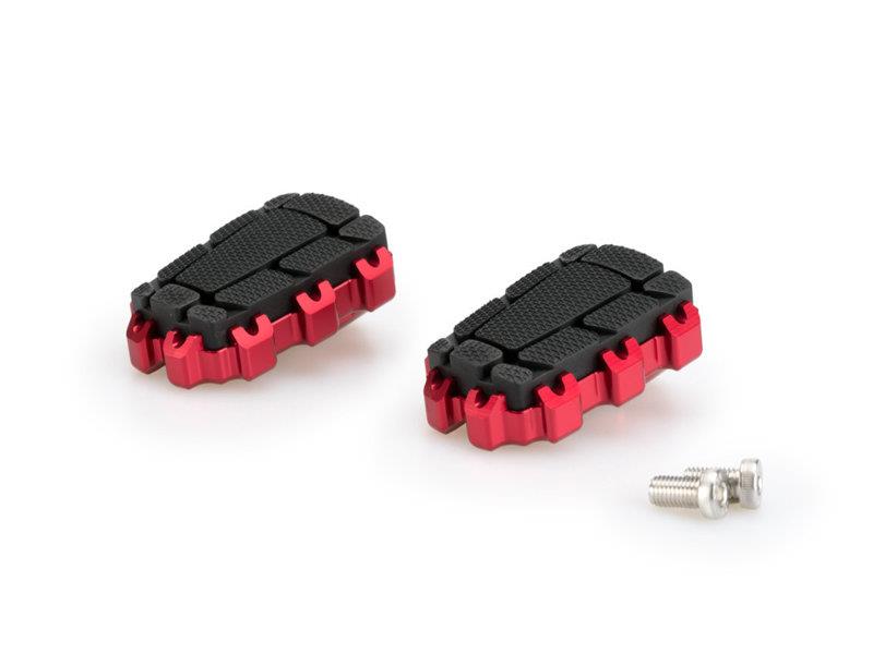 Puig Enduro 2 Footpegs Red 9506D