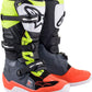 Alpinestars Youth Tech 7s Boots Red Yellow Green