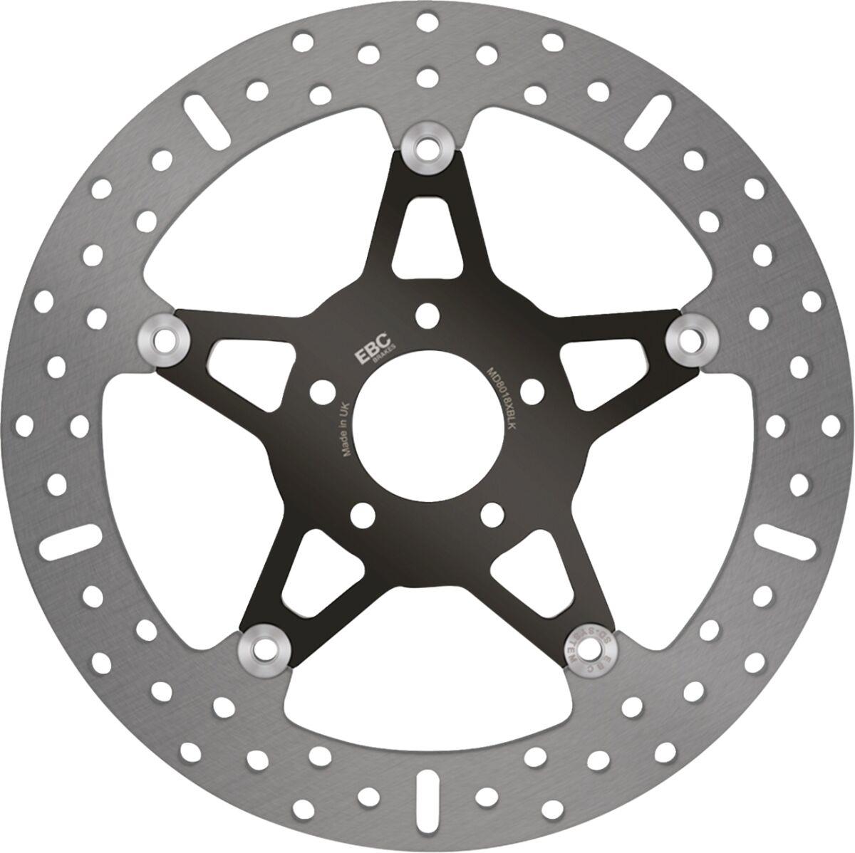 EBC Brake Rotor For Harley Davidson RA 1250 S 2021-2025 Black Chrome MD8018XBLK