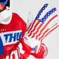 THOR Launchmode Gloves White/Red/Blue