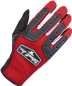 Biltwell Motorcycle Gloves Anza Red/Black