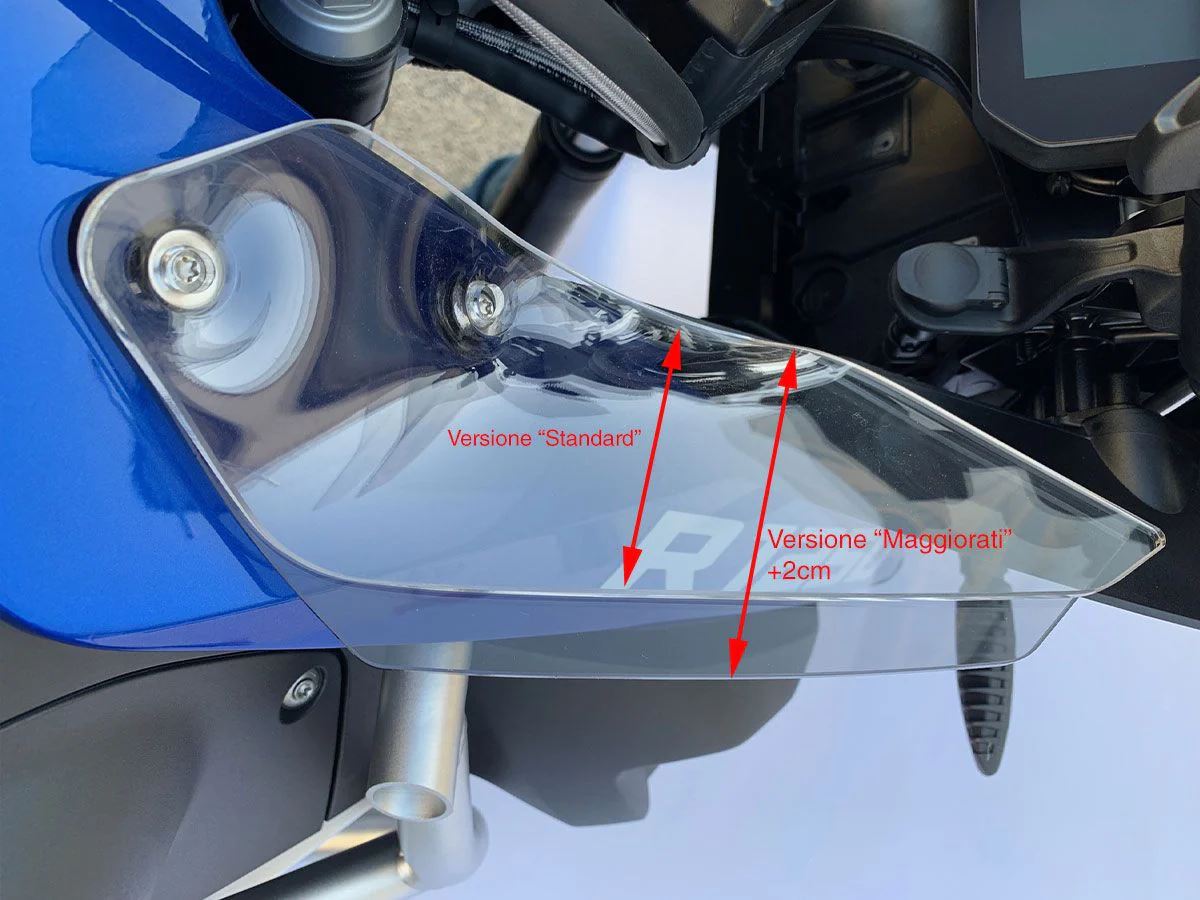 WRS Deflectors Gs Adventure Smoke BMW R1250 Bm043f
