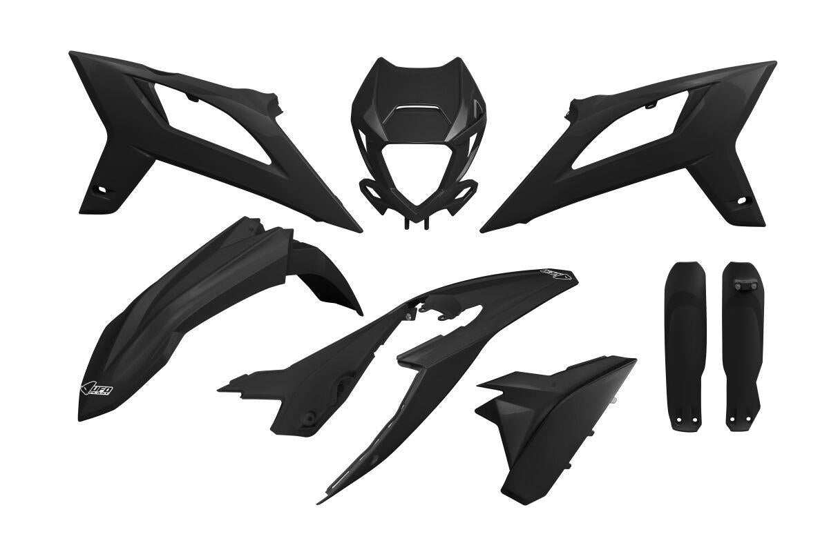 UFO Body Kit For Beta RR 250 2020-2022 Black Pre-Drilled BEKIT800F@001
