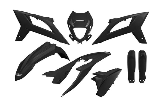 UFO Body Kit For Beta RR 250 2020-2022 Black Pre-Drilled BEKIT800F@001