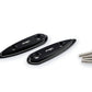 PUIG Mirror Screw Caps Black for Yamaha YZF R3 15-19 3856N