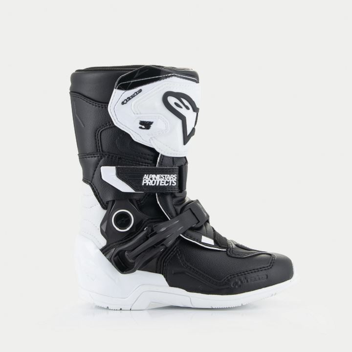 Alpinestars Kids Tech 3s Boots Black White