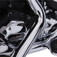 Ciro Engine Bolt Cover Caps For Harley Davidson FLS 1690 1996-2017 Black 70025