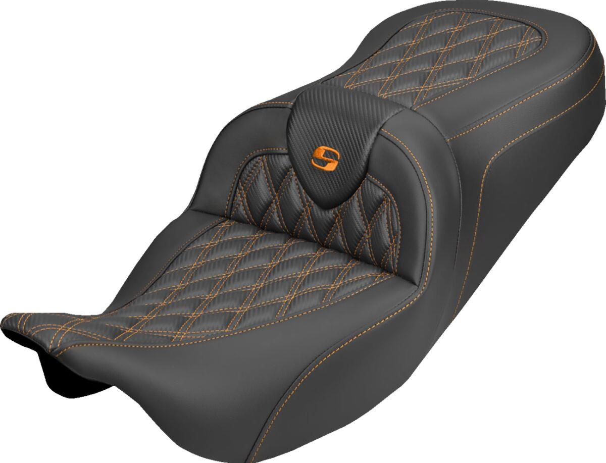 Saddlemen Roadsofa Carbon Fiber Seat For Harley FLHRXS 1868 08-25 808-07B-20603