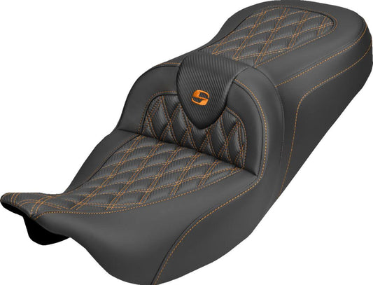 Saddlemen Roadsofa Carbon Fiber Seat For Harley FLHRXS 1868 08-25 808-07B-20603