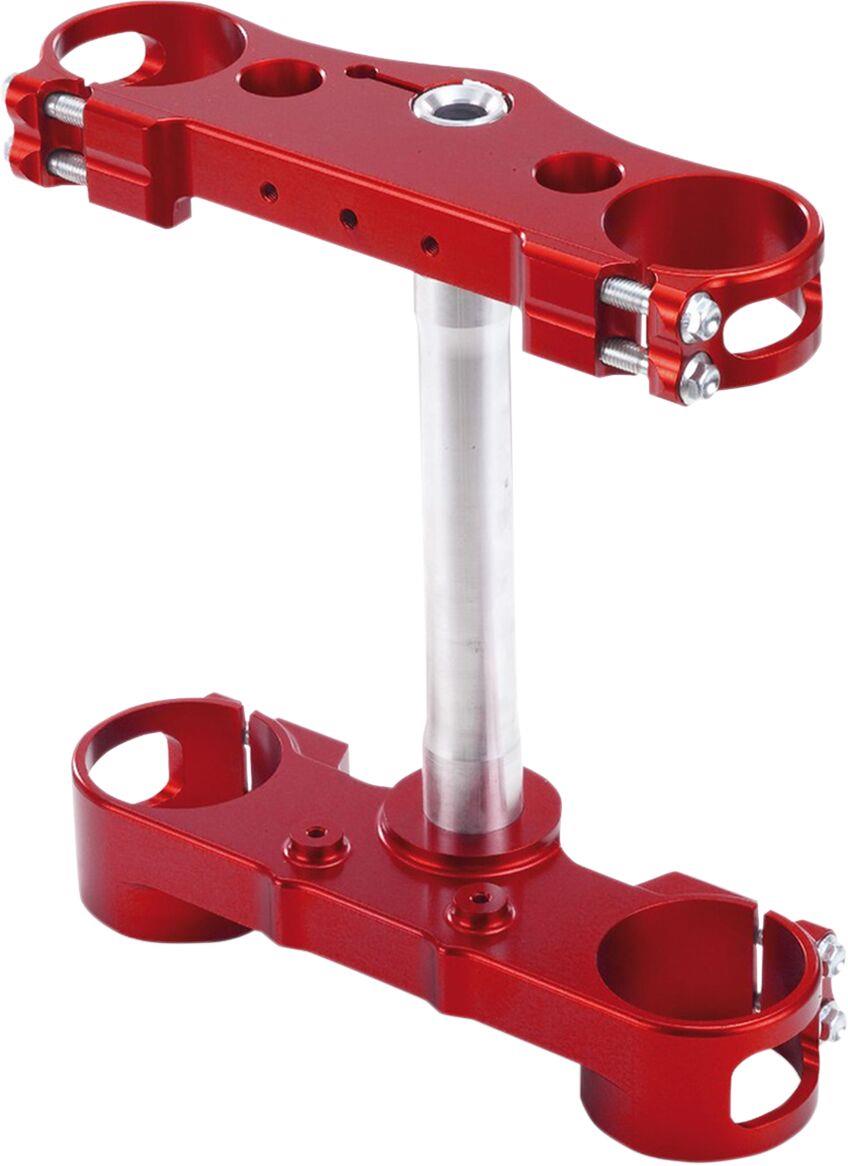 Kite MX-EN Triple Clamps For KTM SX 85 17/14 2006-2024 Red Aluminium 16.020.0.RO