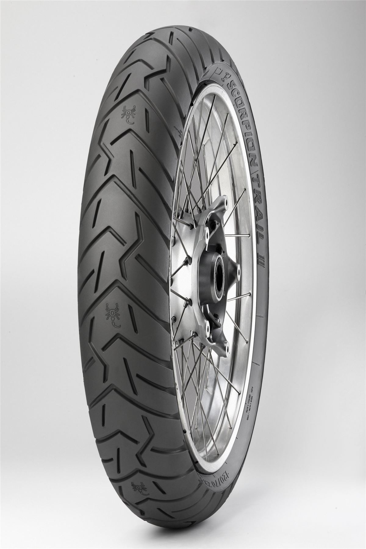 Pirelli Scorpion Trail Tyre 120/70ZR19 Front Tubeless Adventure Sport 4329100