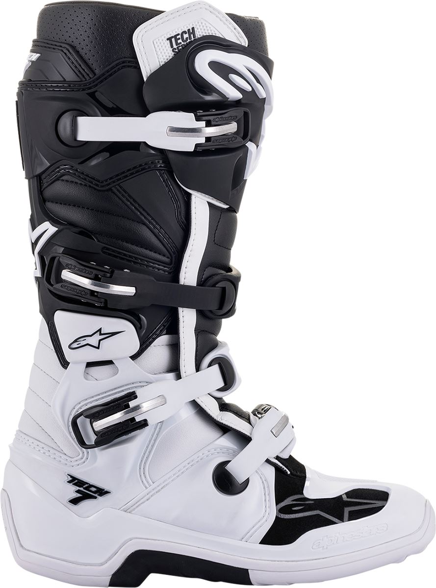 Alpinestars Tech 7 Boots Black White