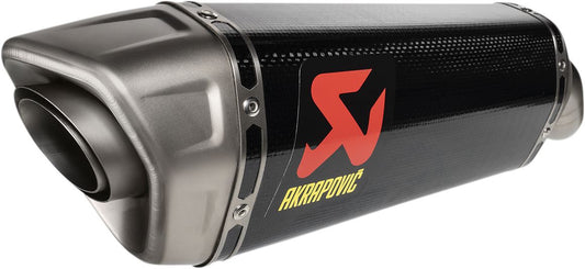 Akrapovic Slip-On Series Muffler CF/TI For Kawasaki ZX-10 R 1000 19-24 S-K10SO27-HRC
