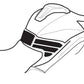Puig Full Tank Protection Pads Black 22020F