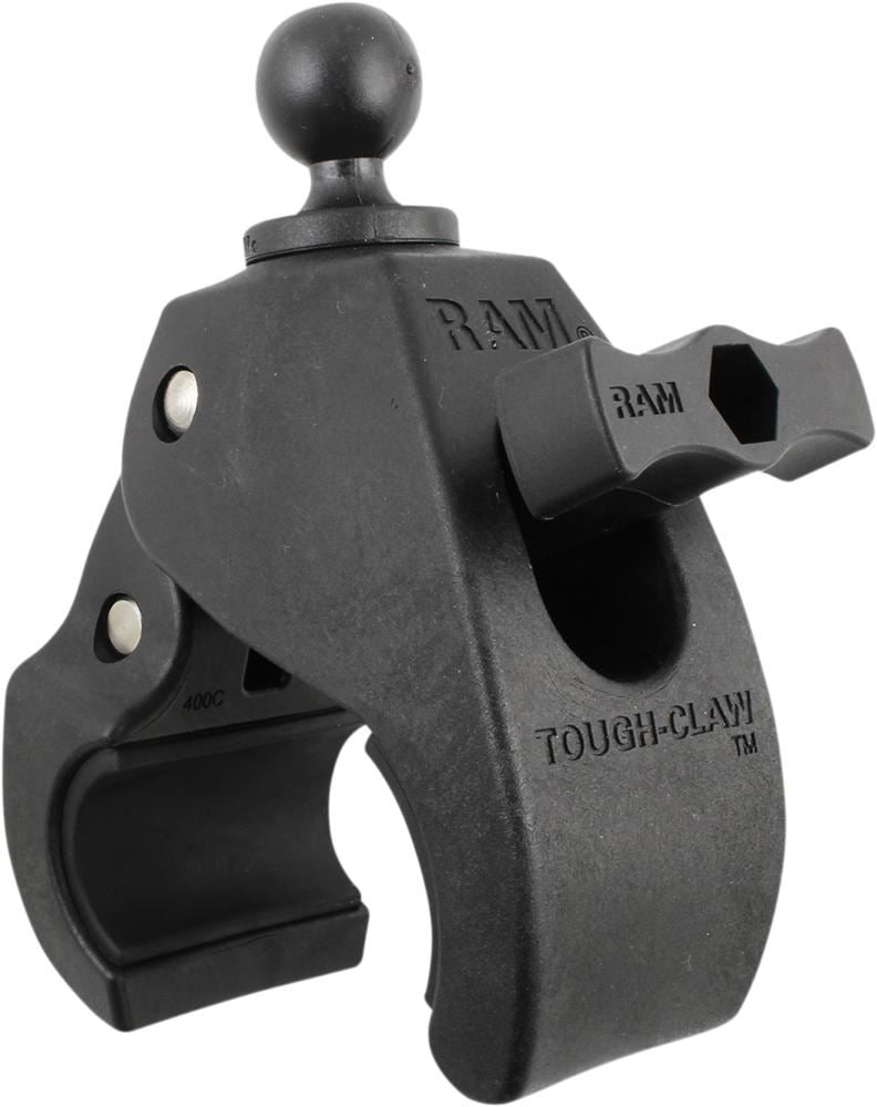 Ram Mounts Large Tough-Claw w/1 in. Diameter Rubber Ball - RAP-B-401