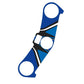 PUIG Radikal Yoke Protector Blue for Kawasaki ZX-6R 636 03-04 6945A