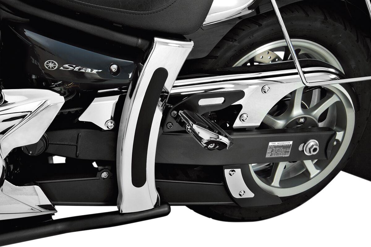 Show Chrome Swingarm Cover For Yamaha XVS 950 CT 2009-2017 Chrome Steel 63-211