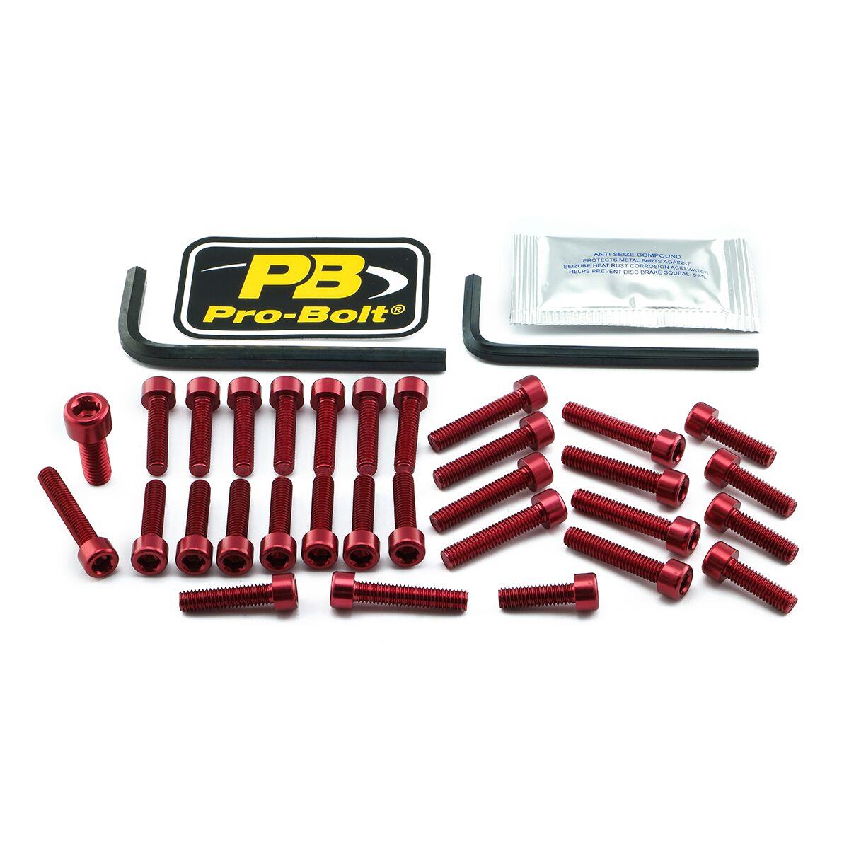 Pro Bolt Aluminium Engine Bolt Kit For Yamaha YZF-R6 600 2006-2016 EYA283R