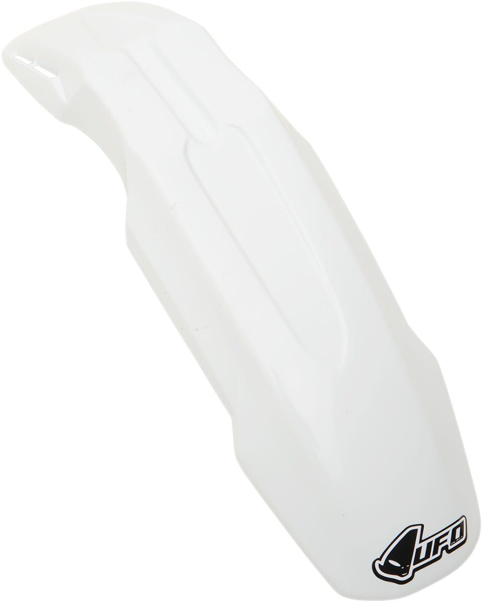 UFO UNIVERSAL SUPERMOTARD FRONT FENDER WHITE PA01029-041