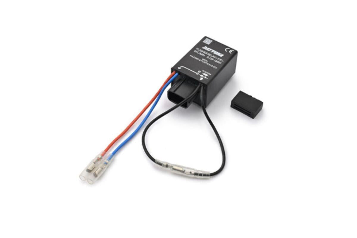 Daytona Flasher Relay Honda 12V LED Turn Signal Black 8 Port Connector 81442