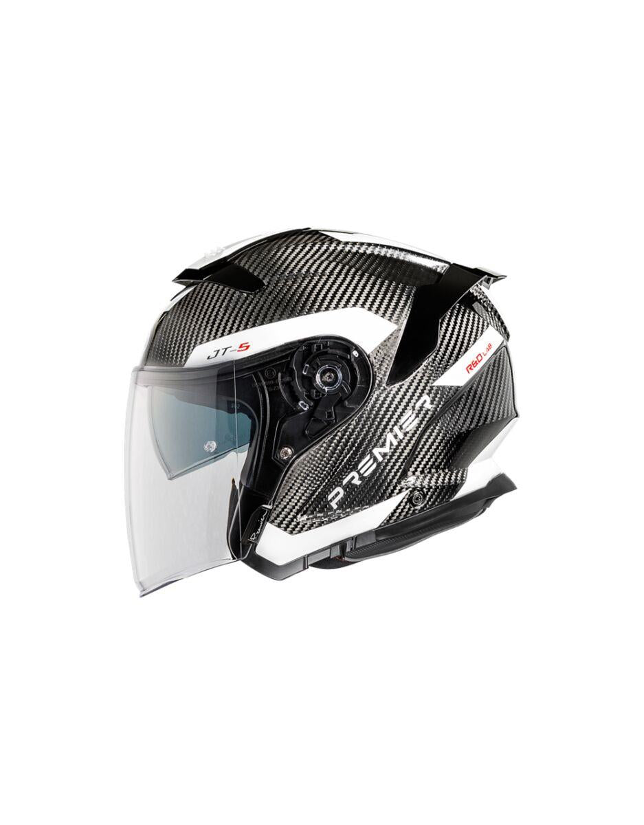 PREMIER HELMETS JT5 Carbon Black Motorcycle Helmet