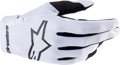 Alpinestars Youth Radar Gloves White Black