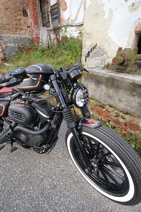 Cult Werk Fork Covers For Harley Davidson XL 883 N 1986-2022 Aluminium HD-SPO058