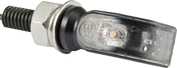 Daytona LED Turn Signal Pair ECE Approved Bolt-On Black D-Light Indicator 80758