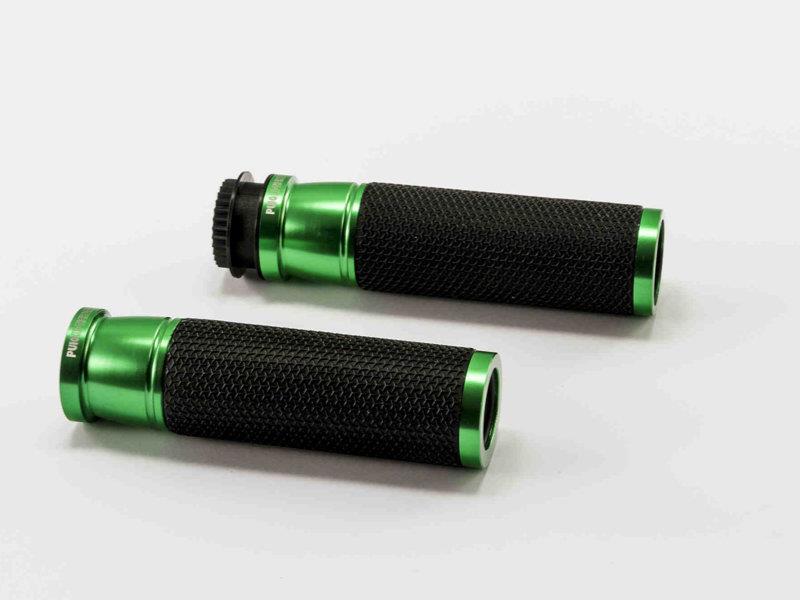 Puig Hi-Tech Ascent Hand Grips 123mm Green 21029N