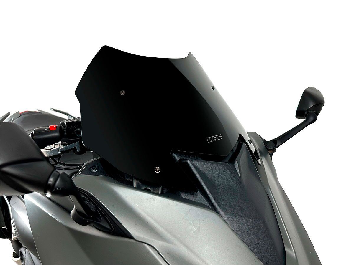 WRS Windscreen Sport Yamaha Tmax 530 Glossy Black Ya029nl