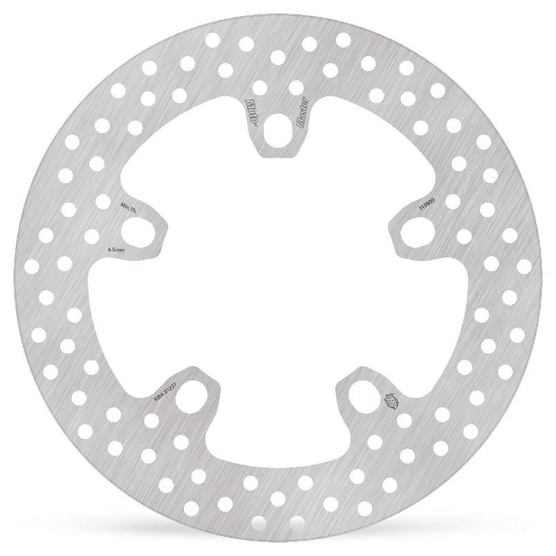 Moto-Master Halo Series Fixed Rotor For Indian FTR 1200 2019-2024 Silver 110909