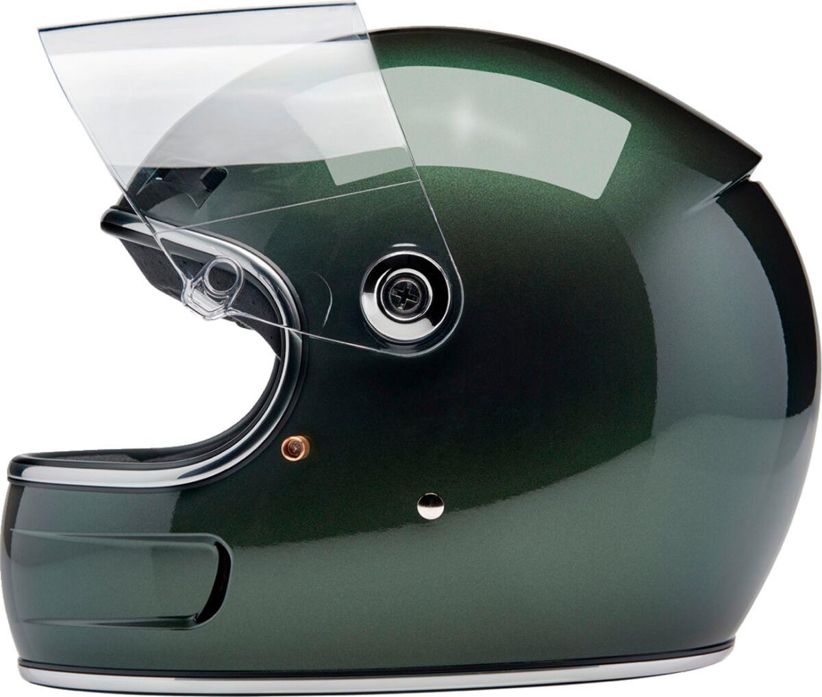 BILTWELL Gringo SV Gloss Green Motorcycle Helmet