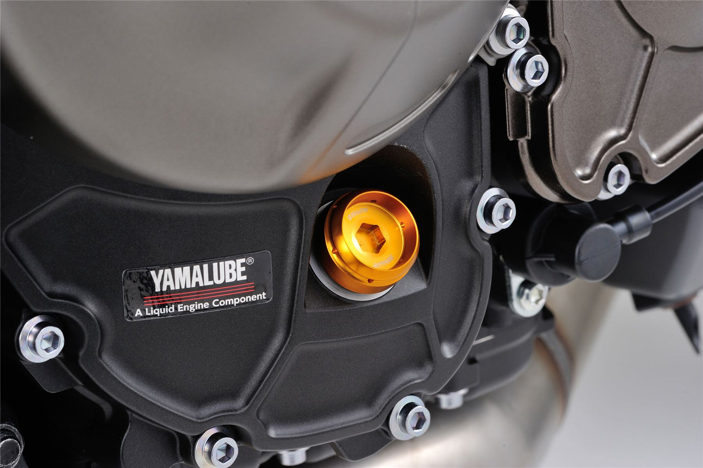 Daytona Bullet Oil Filler Cap M20xP2.5 Gold Aluminum with O-ring & Wire-lock 98401