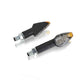 Puig Peak LED Indicators Black Base 66 x 27mm Black 1650H