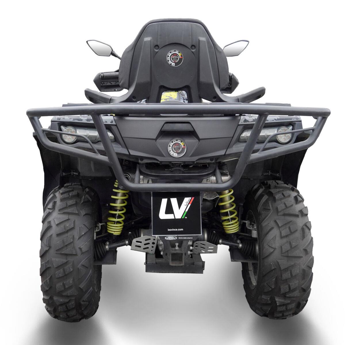 LEOVINCE LV One Evo Stainless Steel Slip-On Muffler for ATV CF MOTO CFORCE 1000 19-24 14472EU