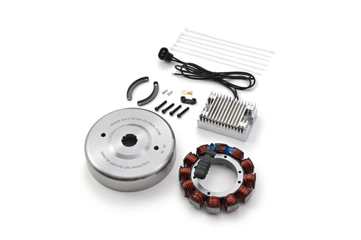 DAYTONA Alternator Kit Mosfet Chrome 80647