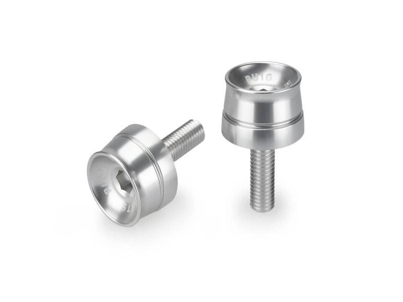 Puig Speed Bar Ends Silver 20488J
