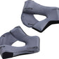 ICON Airflite™ Motorcycle Helmet Cheek Pads Gray 2023 Model