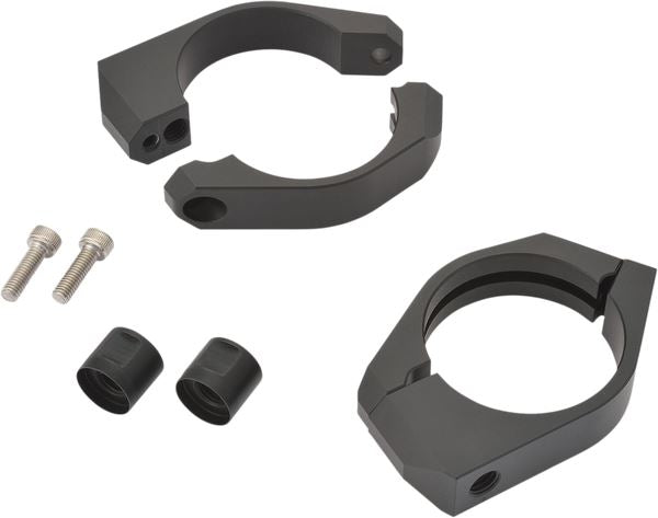 Daytona Fork Clamp Kit 47mm ECE Approved Billet Black Mounting Bracket 89859