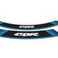 Puig Wheel Rim Stickers Blue 21080P